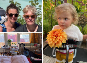 Emelie Lundgren, Sara och Bente.