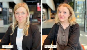 Lisa Liljenberg och Ragnhild Nyberg.