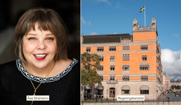 Åsa Strahlemo. Regeringskansliet.