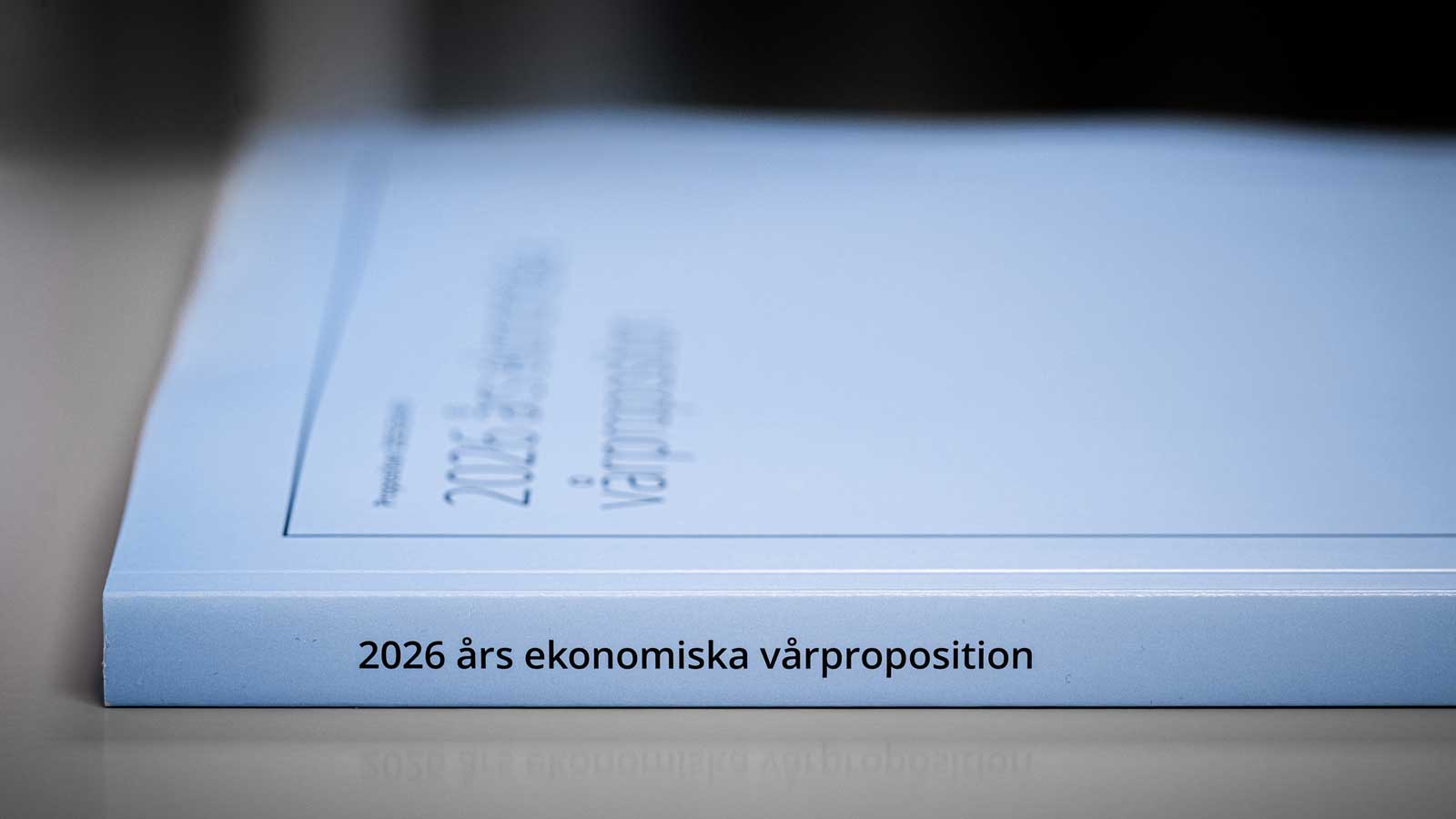 Vårbudgetpropositionen 13 april 2026. Foto: Linnea Bengtsson/Sveriges riksdag.