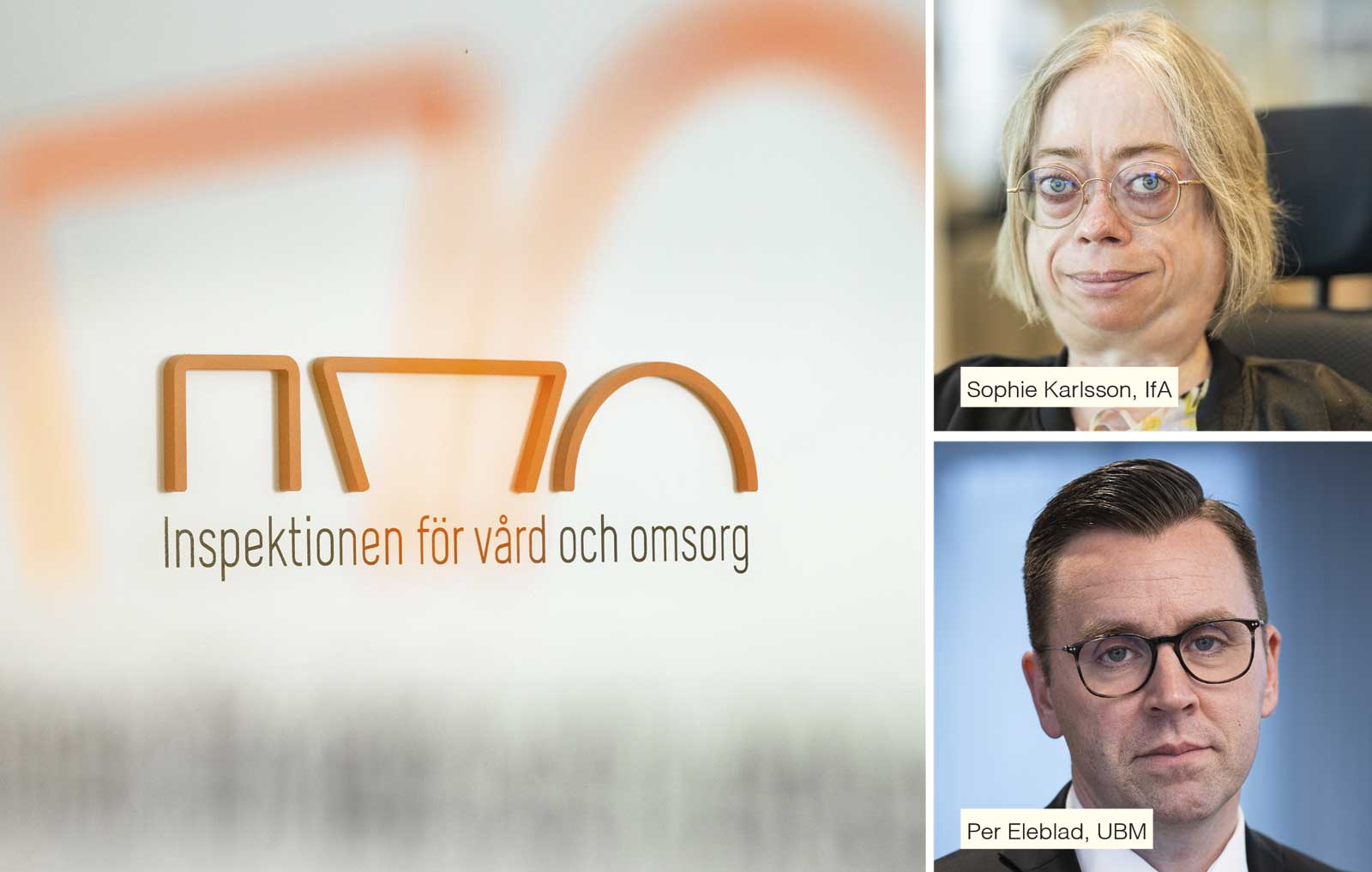 Sophie Karlsson, Per Eleblad, IVO-skylt.