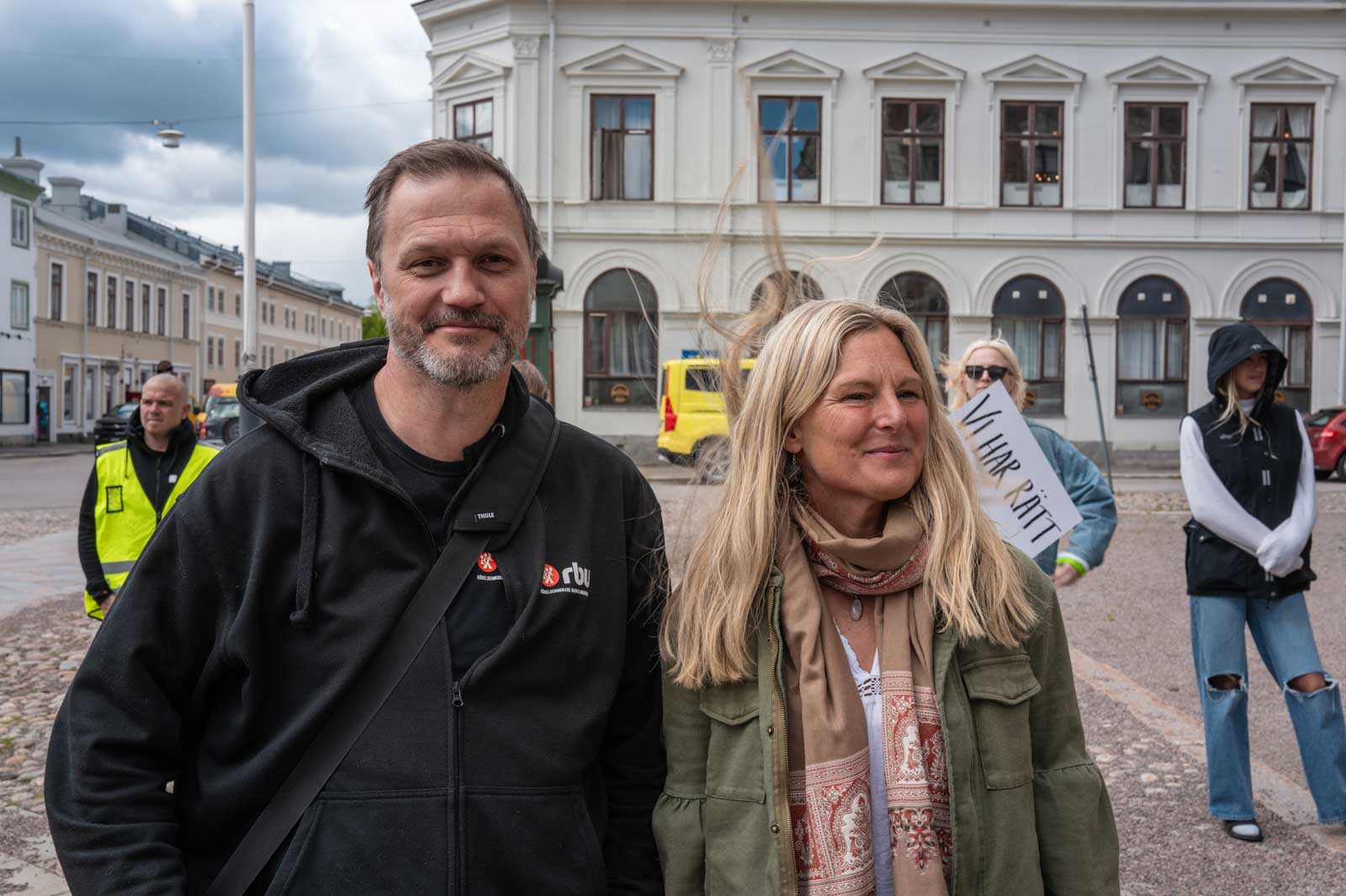 Johan Klinthammar och Maria Malmberg.