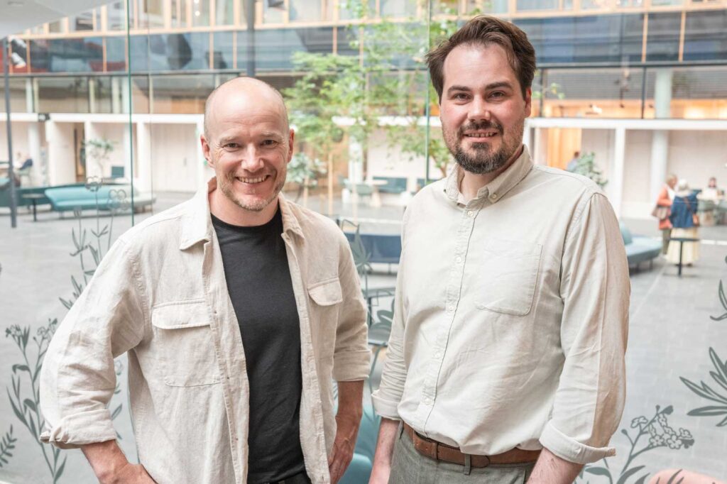 Tobias Smedberg och Michael Jestin.