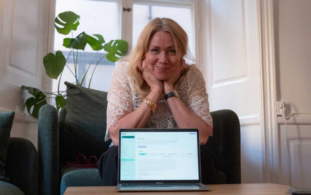 Bente Danielsson. Foto: Valter Bengtsson.