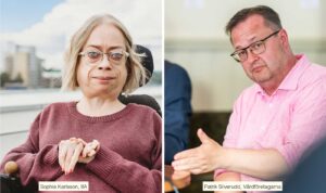 Sophie Karlsson och Patrik Silverudd.