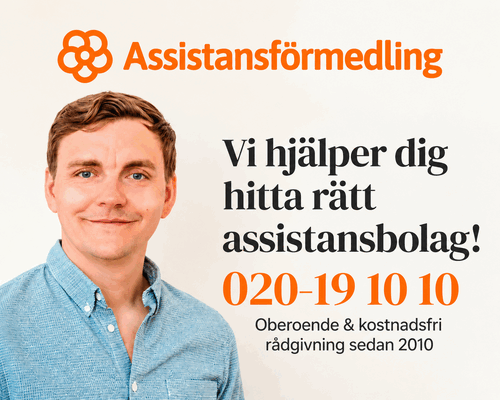 Annons för Assistansförmedling