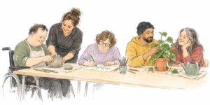 Daglig verksamhet.